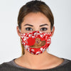 Bordeaux Mastiff Print Face Mask