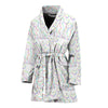 Sketch Bernese Mountain Dog Print Women's Bath Robe