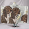 Amazing Spanish Water Dog Print Hooded Blanket