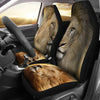 Lion Print Car Seat Covers