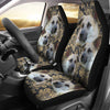 Cute Chinook Dog Print Car Seat Covers