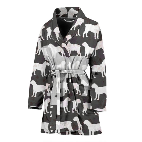 Boerboel Dog Pattern Print Women's Bath Robe