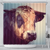 Cattle Vector Art Print Shower Curtains