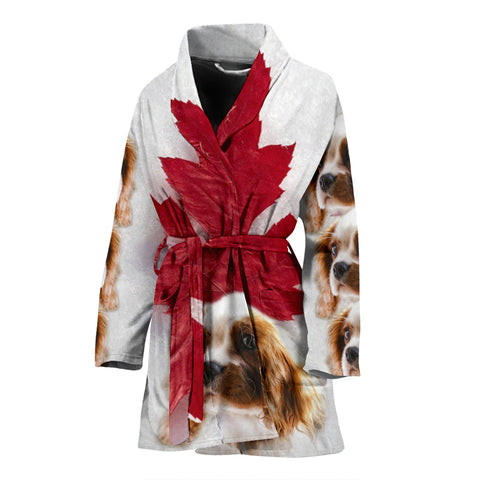 Cavalier King Charles Spaniel Women's Bath Robe