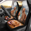 Nova Scotia Duck Tolling Retriever Dog Print Car Seat Covers