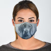 Lovely Weimaraner Print Face Mask