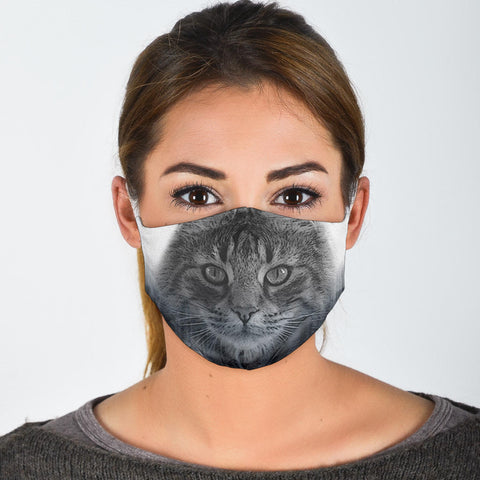 Norwegian Forest Cat Print Face Mask-Limited Edition