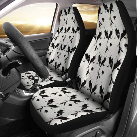 Amazing Siberian Husky Dog Print Car Seat Covers