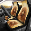 Poodle Dog Print Car Seat Covers