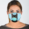 Bombay Cat Print Face Mask