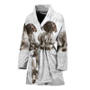 Amazing English Springer Spaniel Dog Print Women's Bath Robe