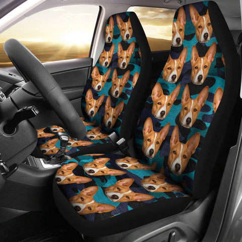 Basenji Dog Patterns Print Car Seat Covers