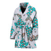 Fish Patterns Print Women's Bath Robe