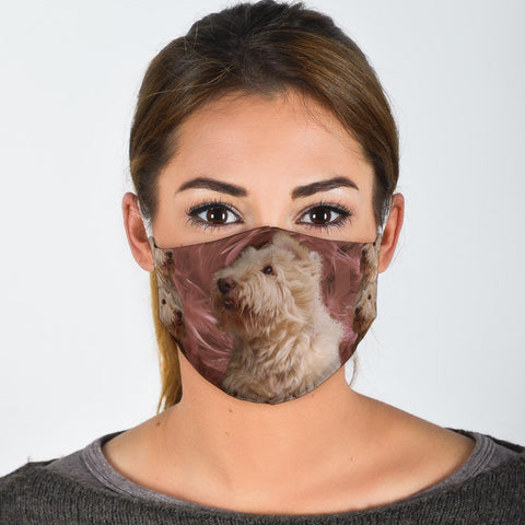 Cute Scottish Terrier Print Face Mask