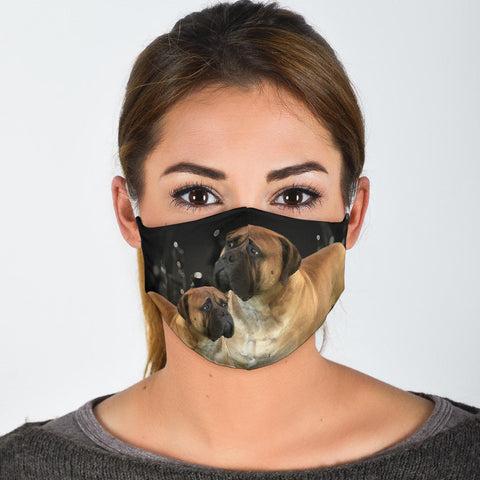 Bullmastiff Print Face Mask- Limited Edition