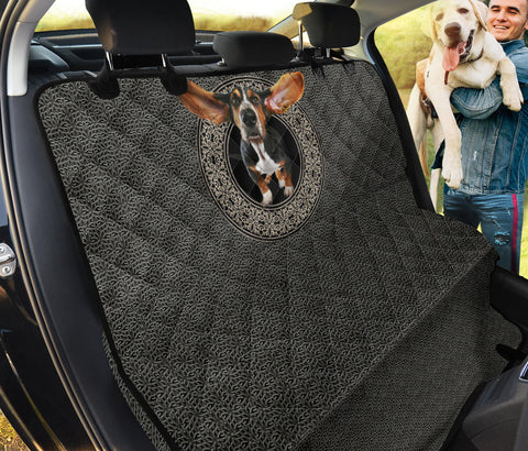 Amazing Basset Hound Print Pet Seat Covers