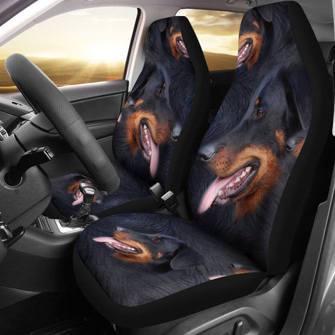 Beauceron Dog Print Car Seat Covers