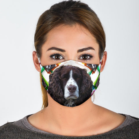 Amazing Welsh Springer Spaniel Print Face Mask