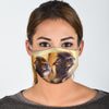 Cute Tibetan spaniel Print Face Mask