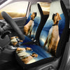 Boxer Dog Print Car Seat Covers