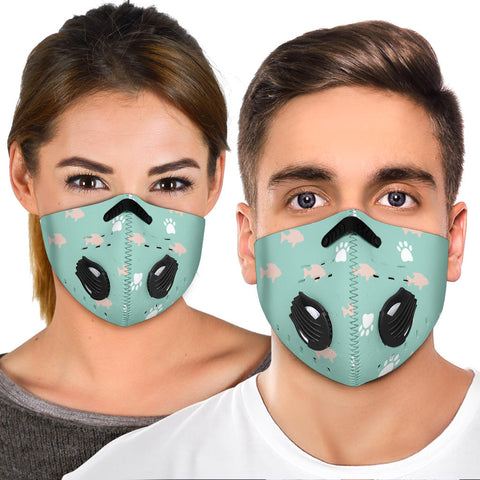 Fish Print Premium Face Mask