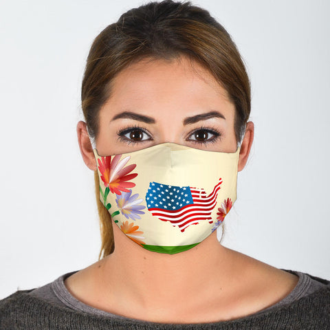 USA Print Face Mask