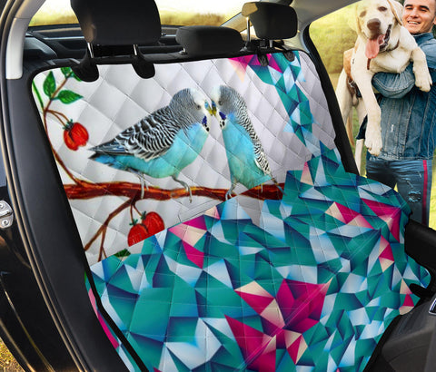 Budgerigar Parrot Print Pet Seat Covers