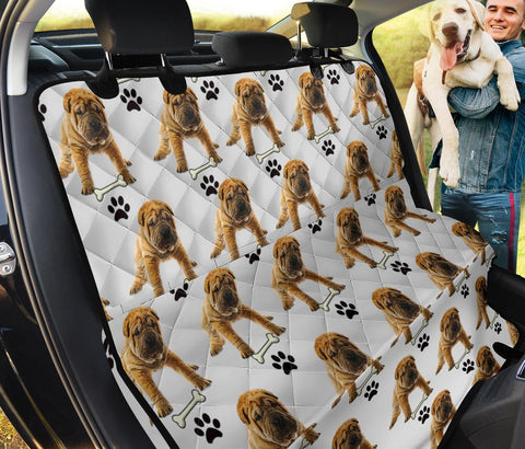 Shar Pei Dog Print Pet Seat covers