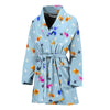 Fantail (GoldFish) Fish Print Women's Bath Robe