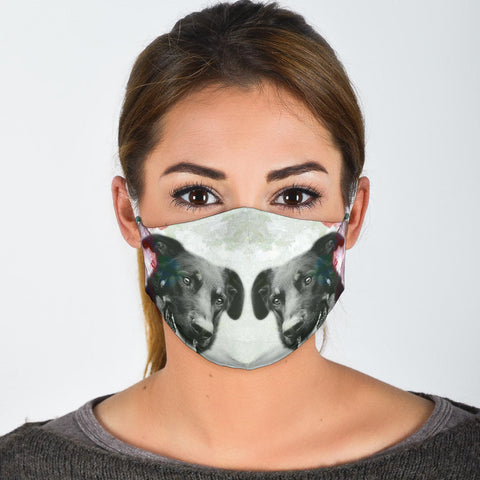 Cute Beauceron Dog Print Face Mask