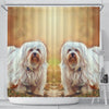 Havanese Dog Painting Art Print Shower Curtains