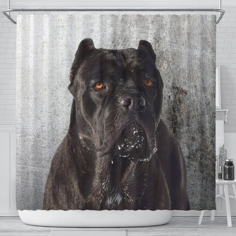 Cane Corso Print Shower Curtains