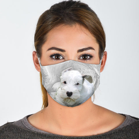 Sealyham Terrier Print Face Mask