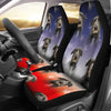 Scottish Deerhound Dog Print Car Seat Covers