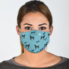 Curly-Coated Retriever Patterns Print Face Mask