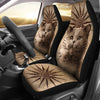 Cute British Shorthair Cat Print Car Seat Covers