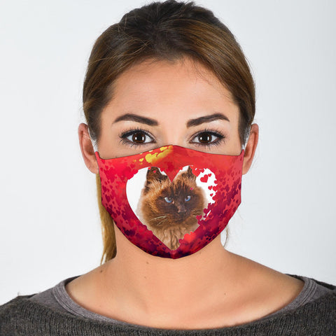 Himalayan Cat Print Face Mask- Limited Edition