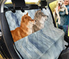 Cute Shiba Inu Print Pet Seat Covers