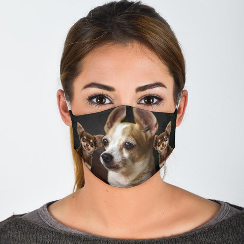 Lovely Chihuahua Print Face Mask