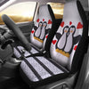 Pinguins Print Car Seat Covers