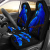 Hyacinth Macaw Parrot Print Car Seat Covers