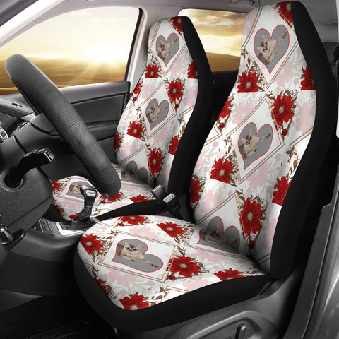 Singapura Cat Patterns Print Car Seat Covers