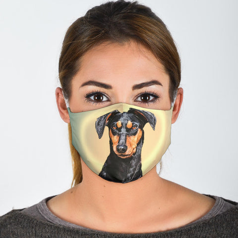 Manchester Terrier Print Face Mask- Limited Edition