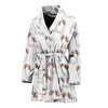 Cavalier King Charles Spaniel Patterns Print Women's Bath Robe