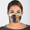 Lovely Tibetan Spaniel Print Face Mask