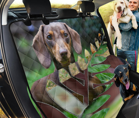 Dachshund Dog Print Pet Seat Covers