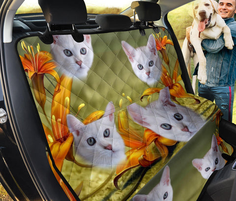 Burmilla Cat Print Pet Seat Covers