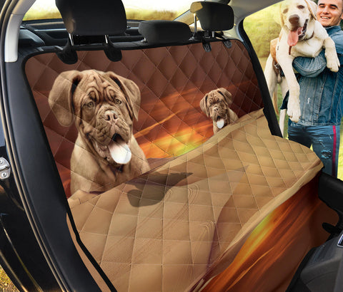 Bordeaux Mastiff Print Pet Seat Covers- Limited Edition