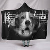 Cute Beagle Print Hooded Blanket