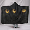 Bombay Cat Print Hooded Blanket